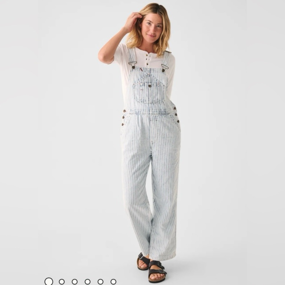 NWT Faherty Topsail Overalls.